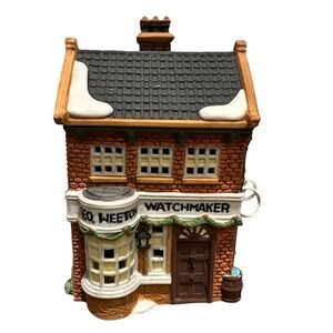 DEPT. 56 Geo Weeton Watchmaker 1988 Excellent‎ Condition
